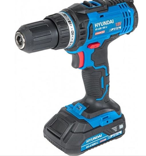 Masina de gaurit si insurubat Hyundai HY-ASR 180 LI,  acumulator + incarcator