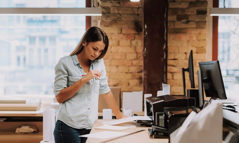 Soluții print management