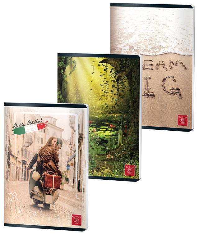 Caiet A5, 80 file Pigna Clasic