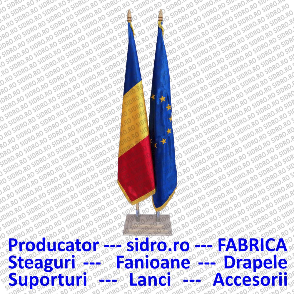 SET INTERIOR DRAPELE RO-UE PROTOCOL