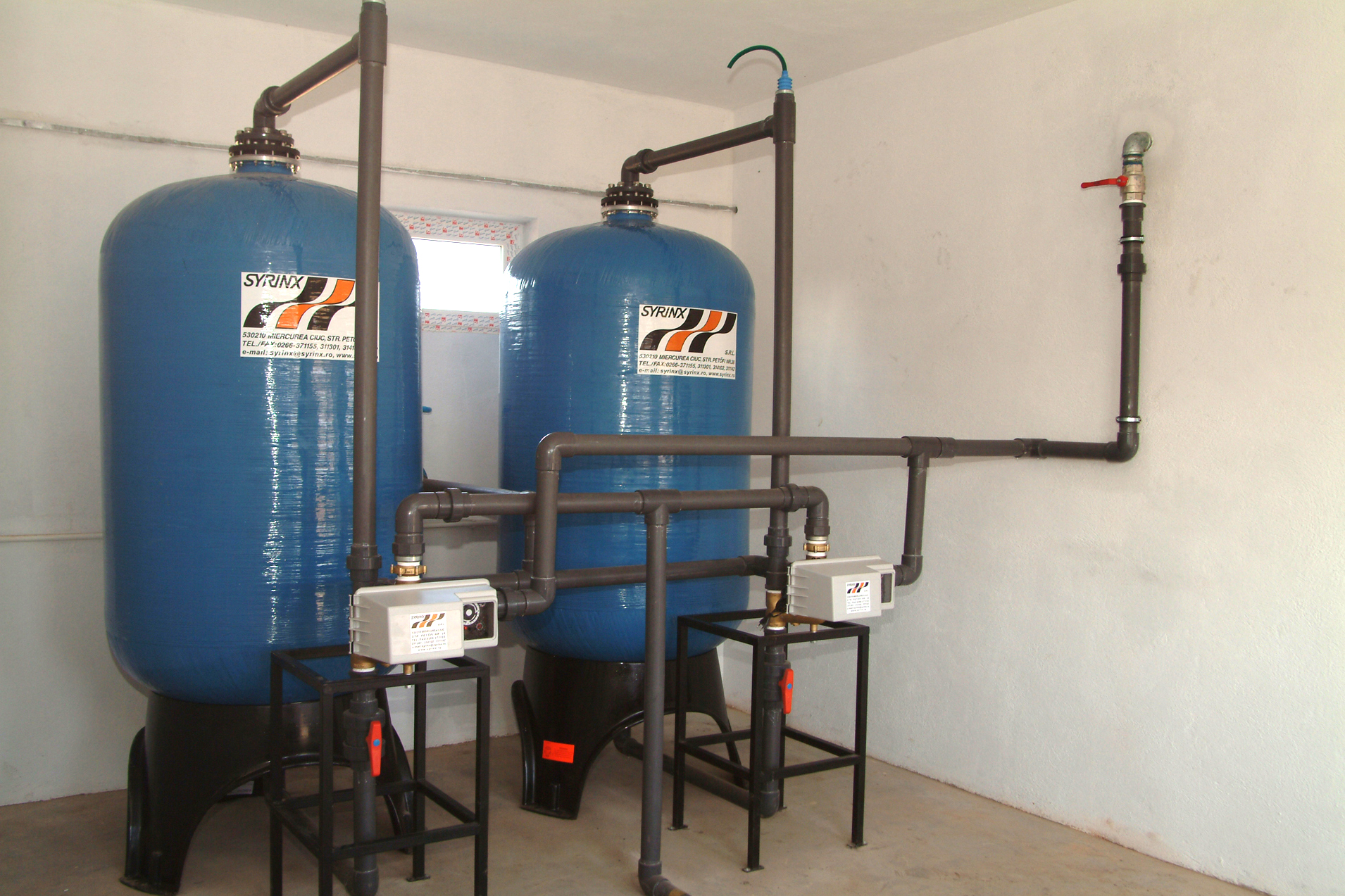 Instalatie de deferizare,demanganizare 25 mch